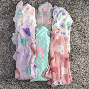 Assorted Fleece Footed Pajamas